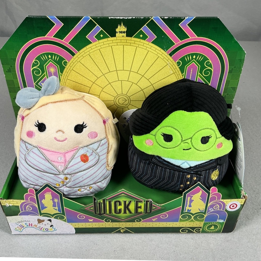 Squishmallows Wicked Elphaba Plush Black Shiz Uniform NWT Jazwares 2026 NEW